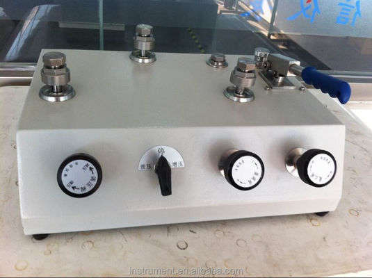 600bar電圧試験ポンプ 0.01bar調整と25 トランスフォーマーオイル