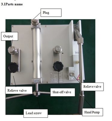 鉄鋼体 HS721 ハンドホールポンプ 工業用気圧校正器